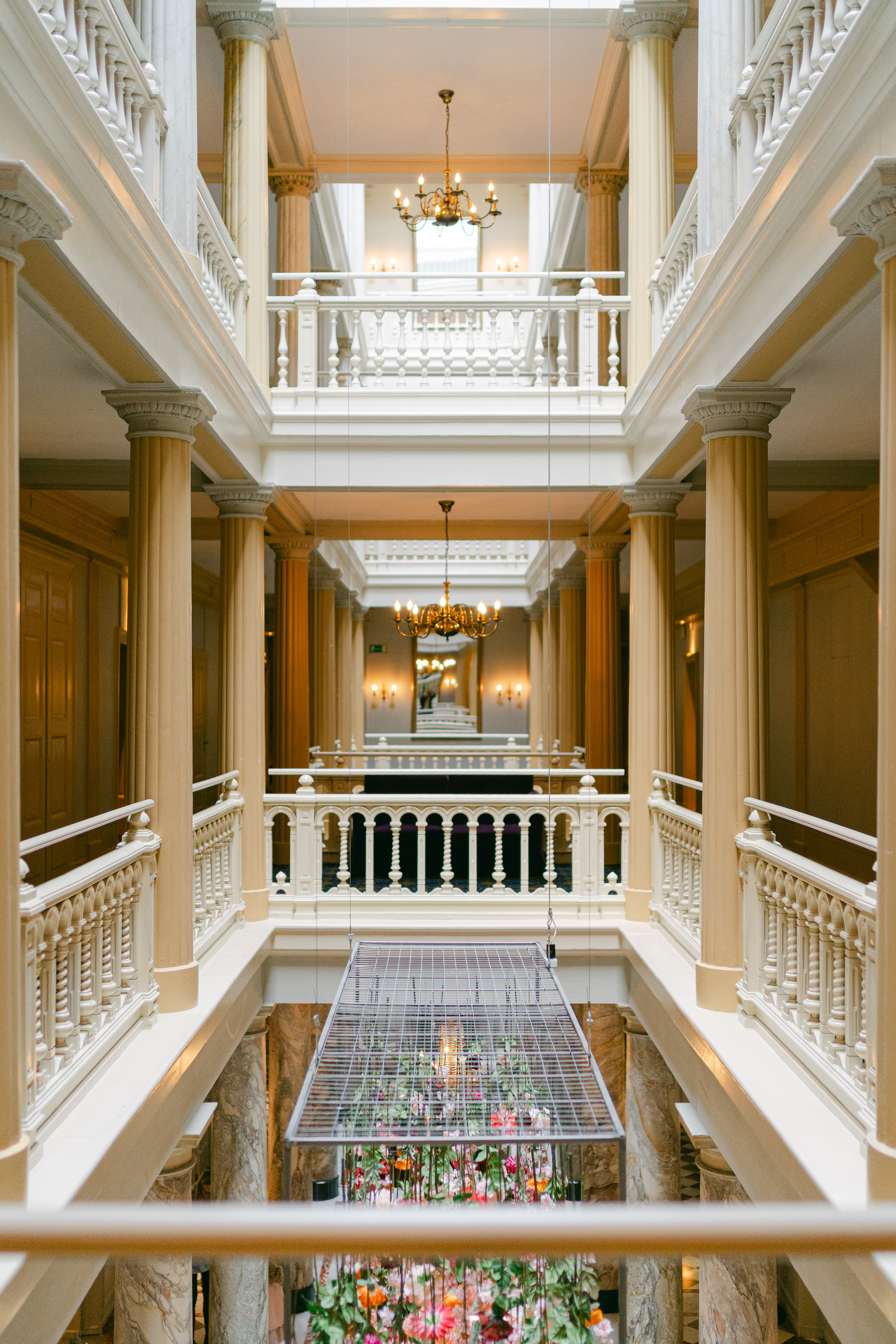 Atrium de l'Hôtel des Trois Couronnes