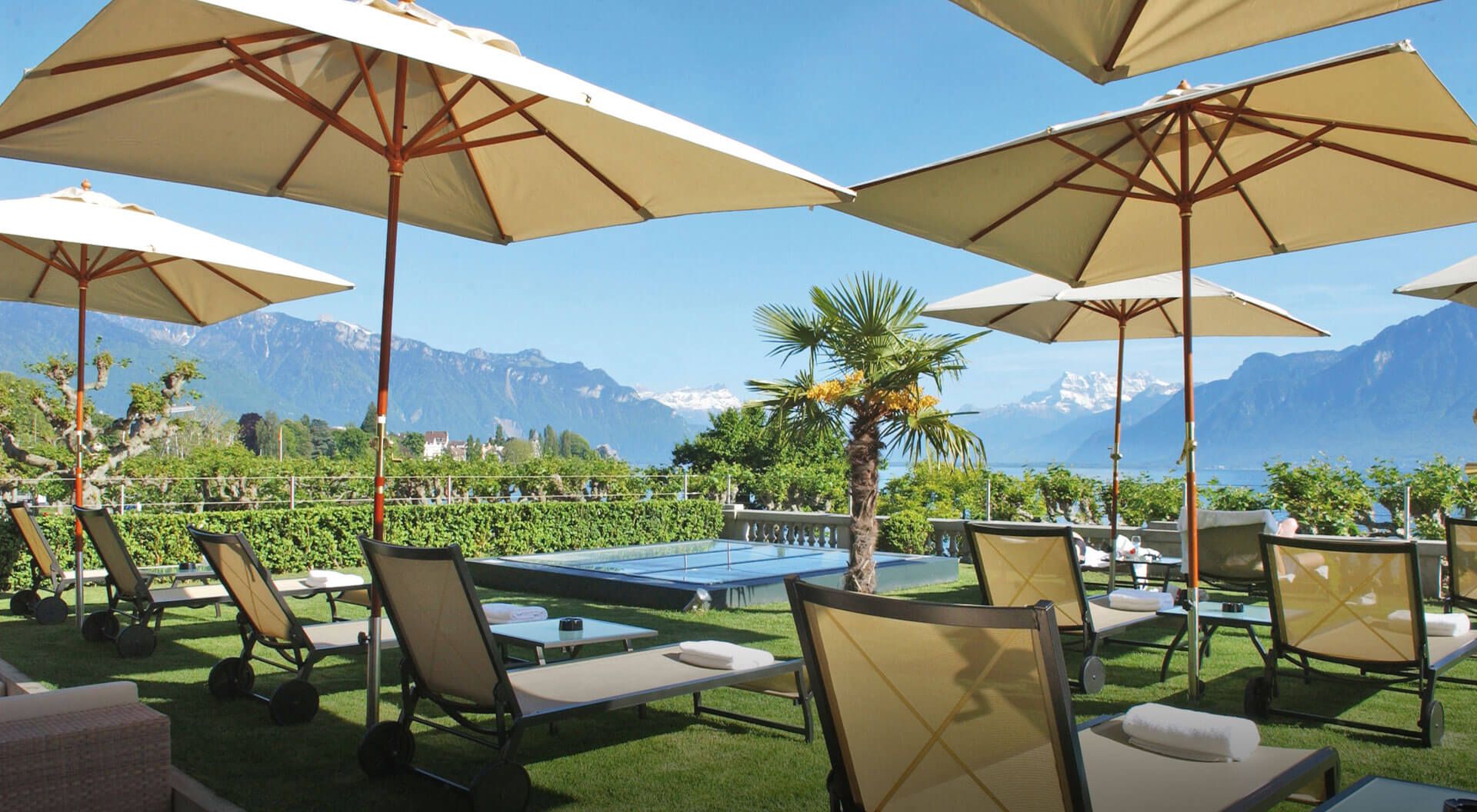 The Trois Couronnes Hotel Hotel Spa Royal Palace In Vevey
